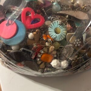 5 pounds of craft jewelry none wearable. Scrape Repair